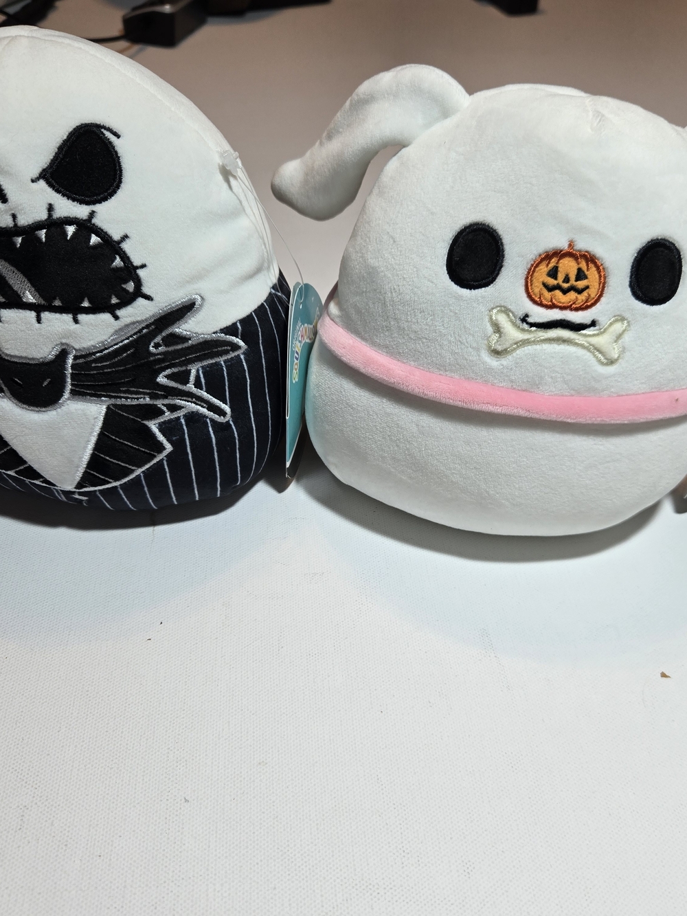 Squishmallows Jack Skellington/Zero 8 Set NWT Disney Nightmare Before Christmas